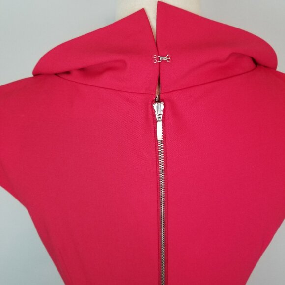 Rachel Roy Sexy Red Bombshell Wiggle Pencil Dress w/ Matching Belt * Size 4 - Picture 5 of 13